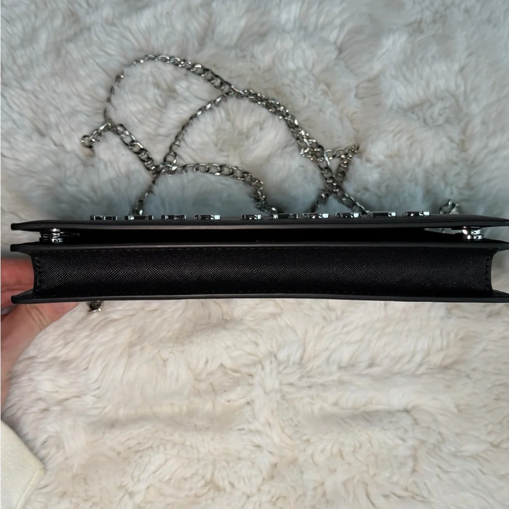 Marc Jacobs Black Crossbody with Silver Chain - Picture 6 of 8